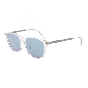 Dior Sunglasses Square Full Rim, Transparent Frame and Blue Lens INDIORS1F85B7